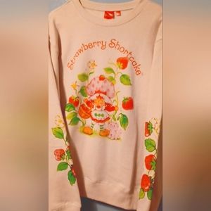 Strawberry Shortcake vintage crewneck sweatshirt NWT! XL